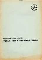 Tesla 1028a - Navod k udrzbe 